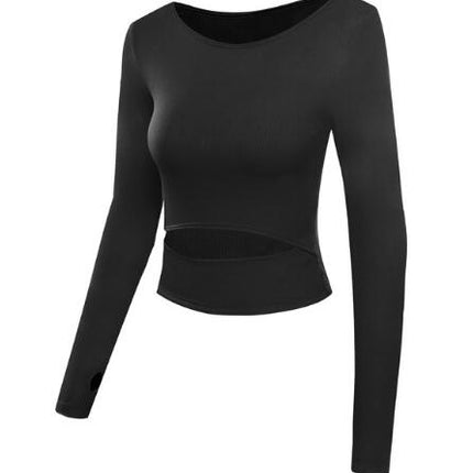 Gym White Yoga Crop Tops