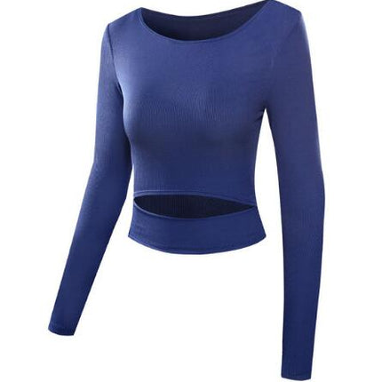 Gym White Yoga Crop Tops