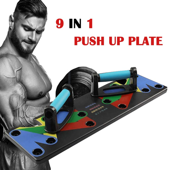 9 in 1 Push Up Rack Board