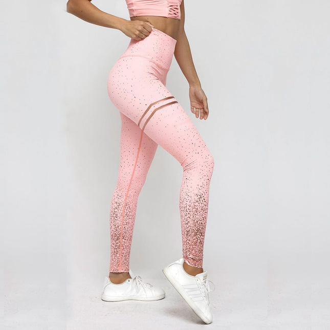 No Transparent Exercise Fitness Leggings