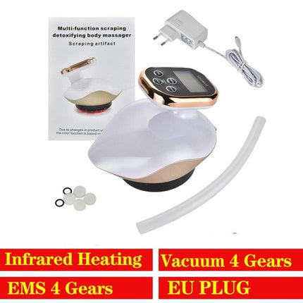 Electric Scraping Cupping Cans Guasha Suction Massager