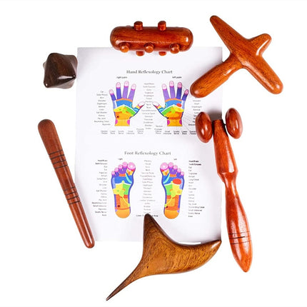 Traditional Thai Massage Wooden Stick Acupressure