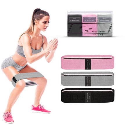 3-Piece Set Fitness Rubber Band
