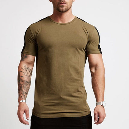 Casual Cotton Solid t shirt Men