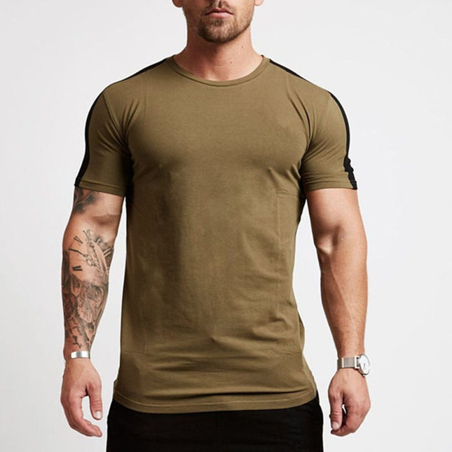 Casual Cotton Solid t shirt Men