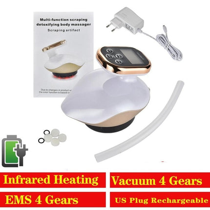 Electric Scraping Cupping Cans Guasha Suction Massager