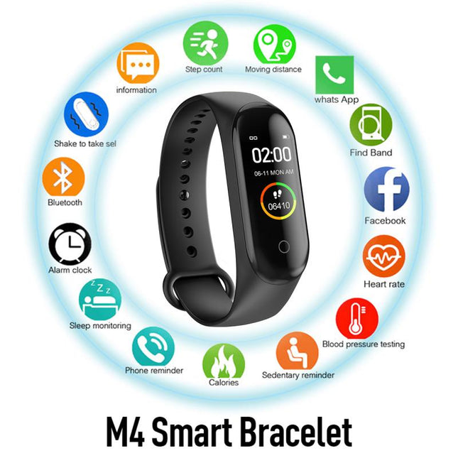 M4 Smart Pedometers Wristband