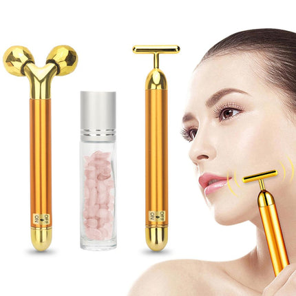 3 in 1 Energy Vibrating Facial Roller