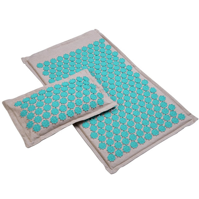 Nature Linen Coconut palm Massage Acupressure Yoga Mat