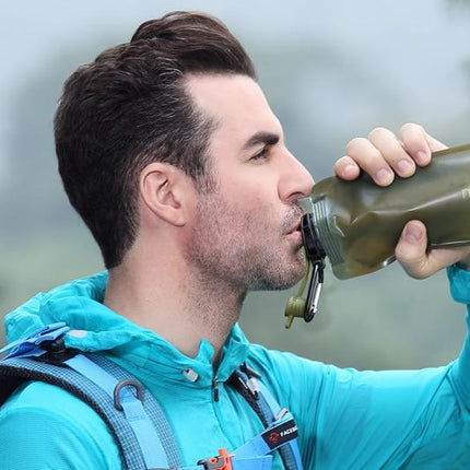 Survival Outdoor Camping & Hiking Portable Water Purification with bag