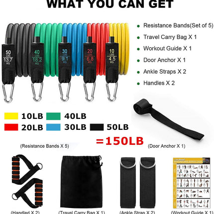 Resistance Bands Set Exercise Bands