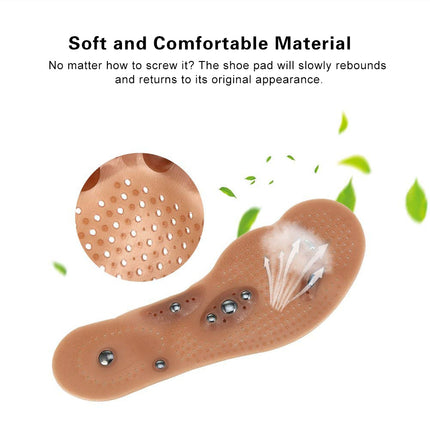 Insole Eight-grain Magnetic Feet Acupressure